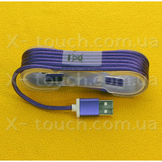 USB - Micro USB-кабель в клітинній оболонці 1.5 м, Шнур micro usb 2.0 для LG( кольори в асортименті )