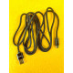 Type-C — USB нейлоновий кабель 2.1 A, чорний 2 метри