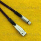 Нейлоновий кабель USB Type-C 1м, червоний
