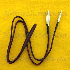 Нейлоновий кабель USB Type-C 1м, червоний
