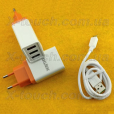 Зарядное устройство 1.8 A / 5V / 3 USB (блок / адаптер питания USB / зарядник / СЗУ / зарядка / Power Adapter)