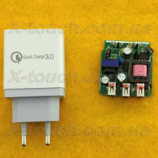 Зарядное устройство 3.2 A / 5V / 3 USB (Quick Charge / блок / адаптер питания / СЗУ / зарядка / Power Adapter)