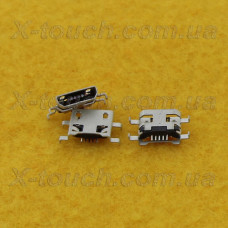 Роз'єм micro-B USB 5pin без бортика