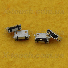 Роз'єм micro-B USB 5pin без бортика