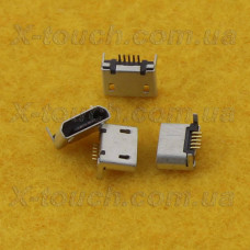 Роз'єм зарядки micro-B USB 5pin без бортика